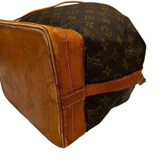 Authentic Louis Vuitton Shoulder Bag Noe Monogram Used LV Handbag Vintage - Picture 8 of 13